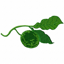 Lemons Embroidery Design 2